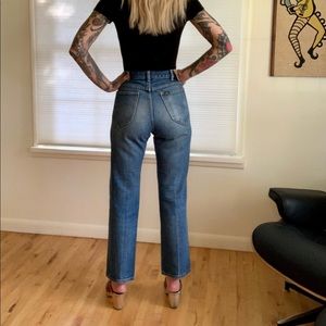 Vintage 1970s Lee Riders straight leg jeans